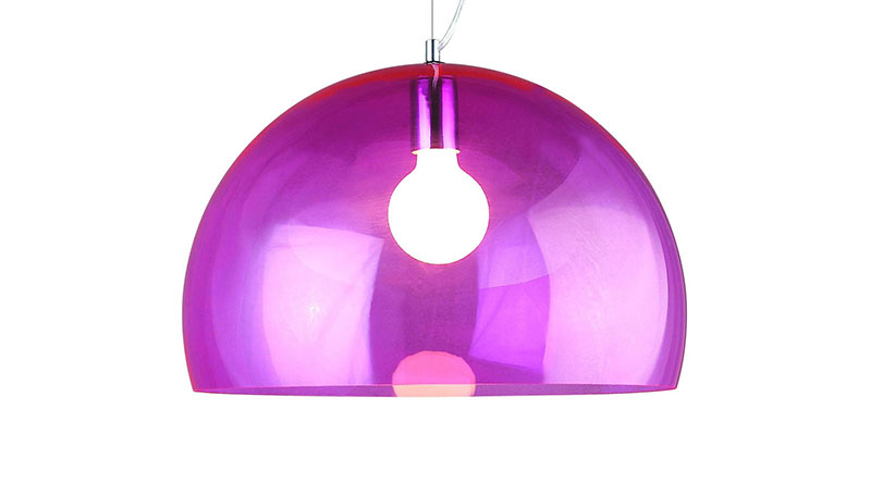 Pendant light translucent acrylic