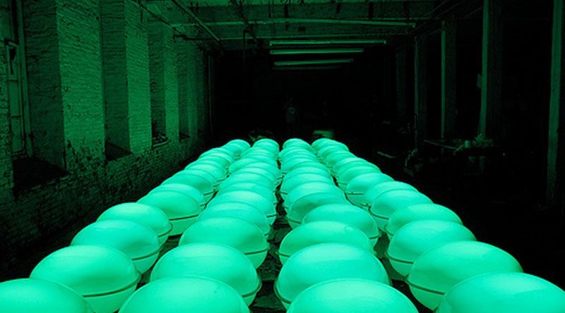 Designer lights in translucent acrylic