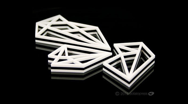 Laminated unusual shapes