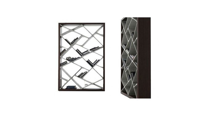 Designer book shelves free standing
