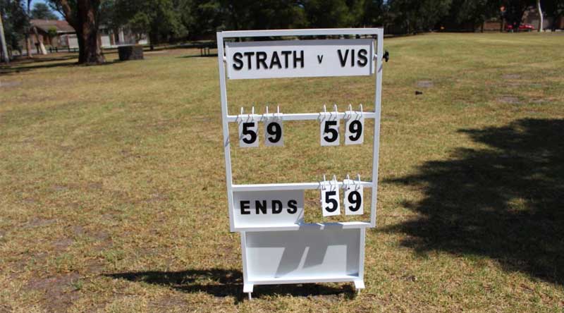 Lawn Bowls Score Board Manufacturing